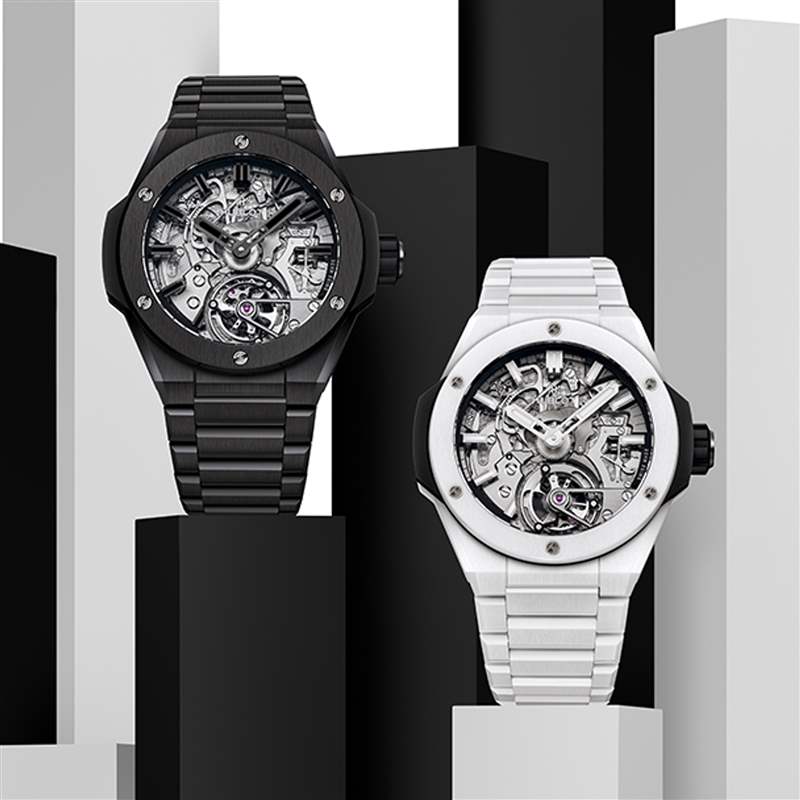 HUBLOT宇舶極致工藝表現(xiàn)一體式陶瓷陀飛輪三問腕表技術(shù)要求極高-復(fù)刻表