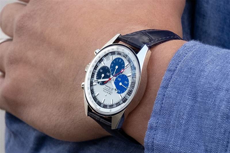 真力時38毫米三小盤計時腕表03.Z386.400/60.C843-復刻表