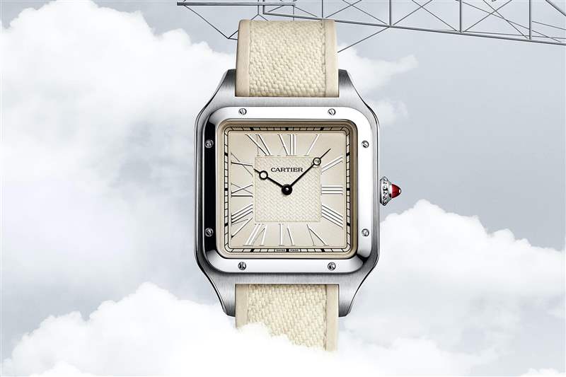 卡地亞桑托斯Santos-Dumont限量版手表WGSA0034-復刻表