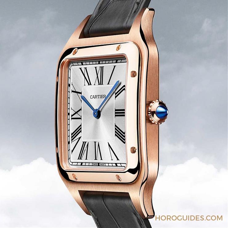 放大經(jīng)典原味｜搭載機械機芯的Cartier Santos-Dumont XL-復(fù)刻表