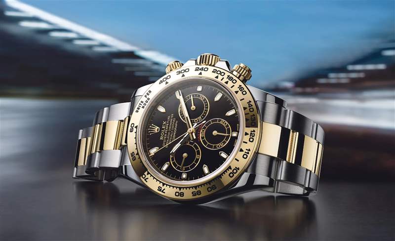 Rolex Yacht-Master彩虹圈手表表殼鑲上彩色寶石、鉆石低調(diào)奢華-復(fù)刻表