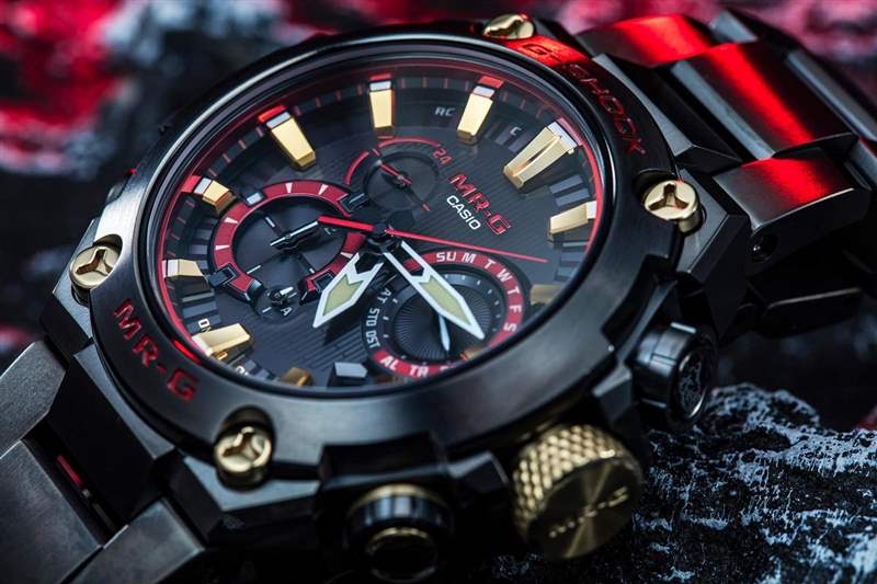 日本武士紅!G-SHOCK MR-G系列新款重現(xiàn)「赤備」主題-復(fù)刻表