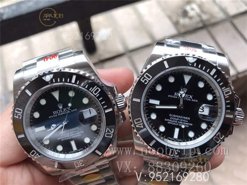 如何分辨站西市場上真假N廠v10s版本水鬼復刻表-復刻表