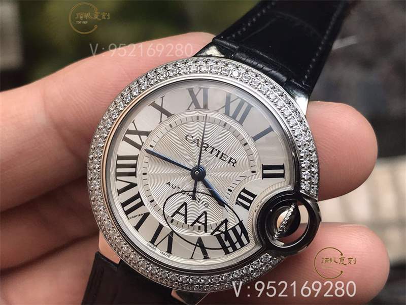 V6廠卡地亞33mm藍氣球W4BB0016鉆圈復刻表做工怎么樣-復刻表