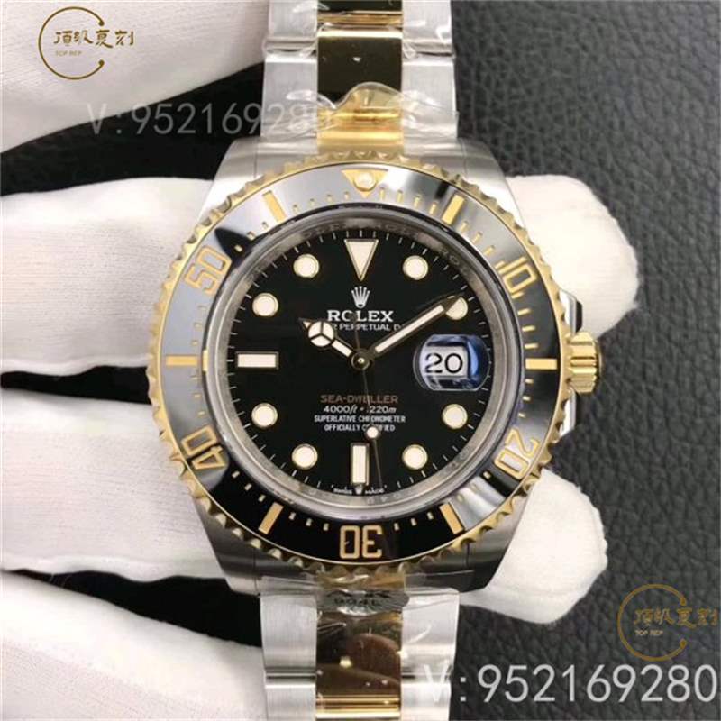AR廠勞力士間金單黃鬼王海使型復(fù)刻表126603做工怎么樣-復(fù)刻表