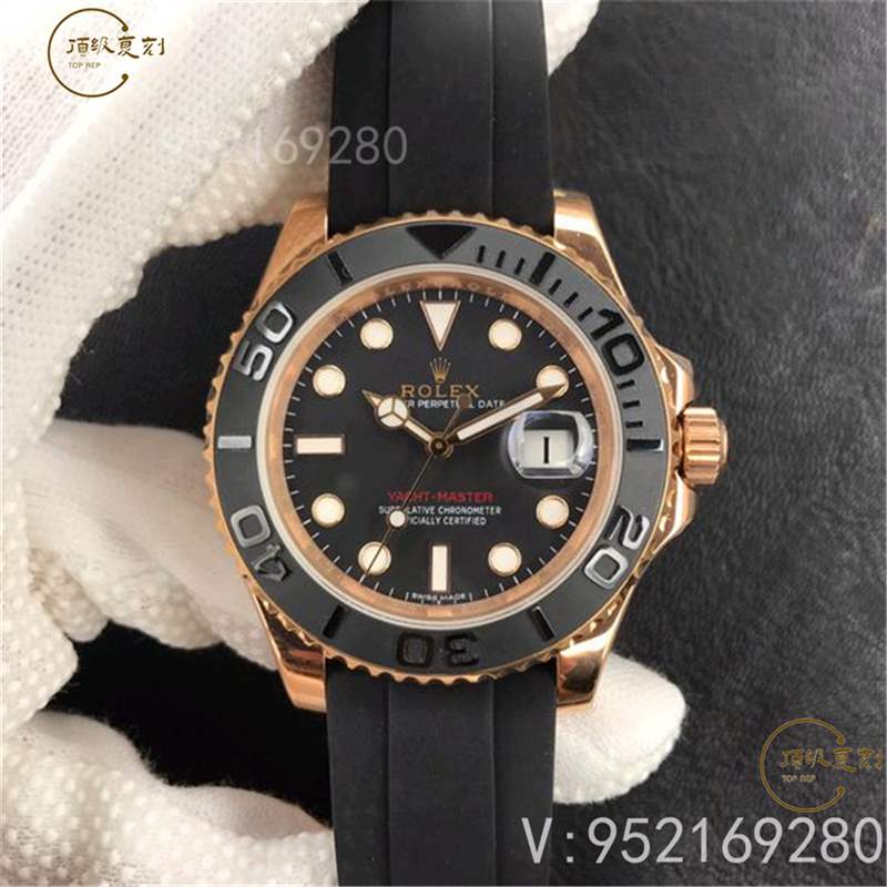 AR廠金游艇-AR廠勞力士金游艇名仕116655復刻表做工怎么樣-復刻表