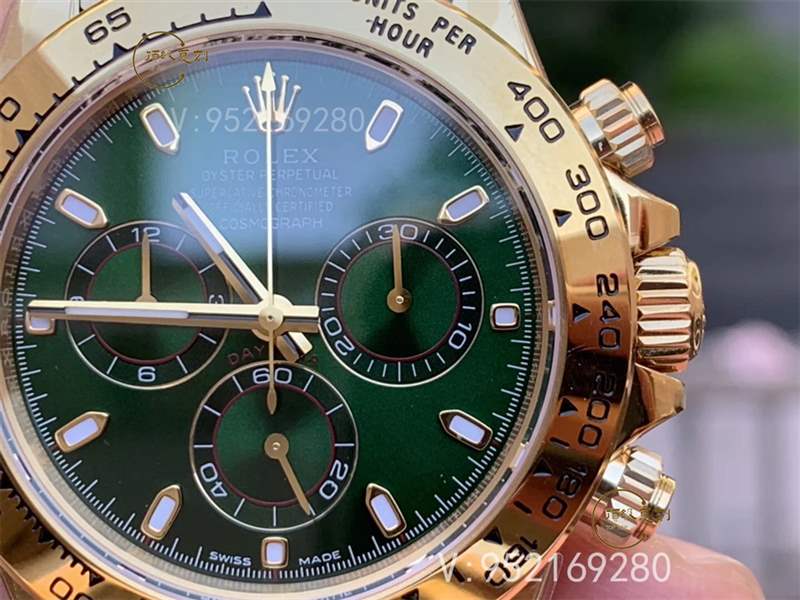 N廠勞力士迪通拿金綠迪m116508復(fù)刻表值得入手嗎-復(fù)刻表