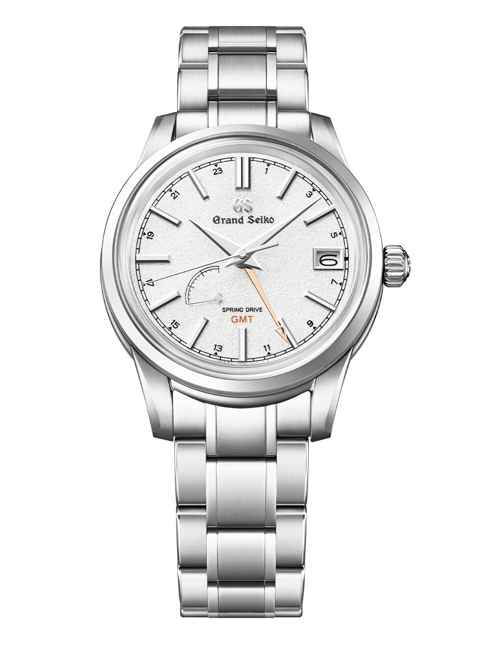 精工表Elegance GMT四季系列山丘湖泊山脈靈感來源設計的表盤-復刻表