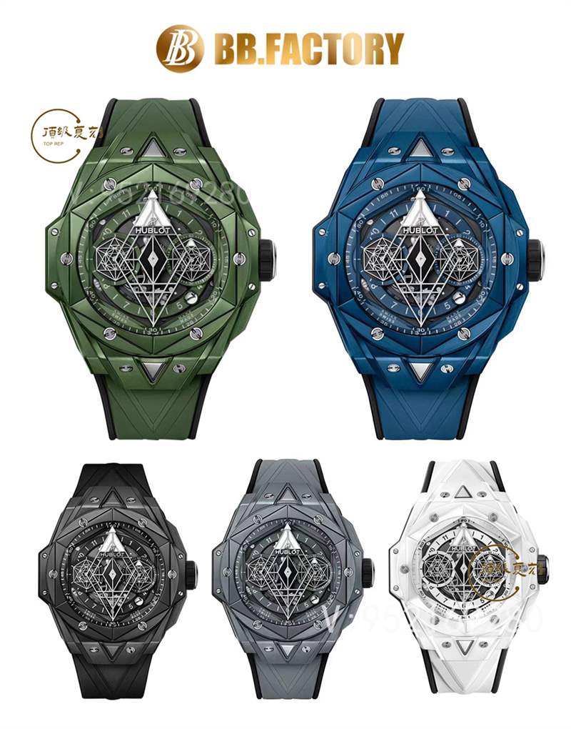 怎么分辨真正BBF廠宇舶恒寶陶瓷刺青二代復刻手表-復刻表