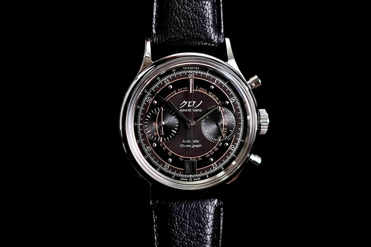 日本小眾手表品牌黑野Kurono Chronograph 2計(jì)時腕表-復(fù)刻表
