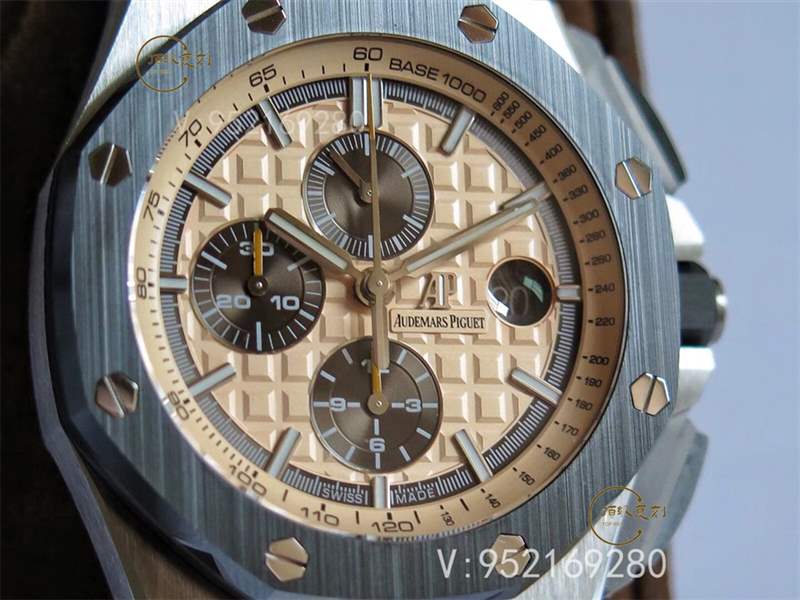 JF廠AP愛彼26400迷彩色皇家橡樹離岸型計(jì)時(shí)復(fù)刻表做工怎么樣-復(fù)刻表