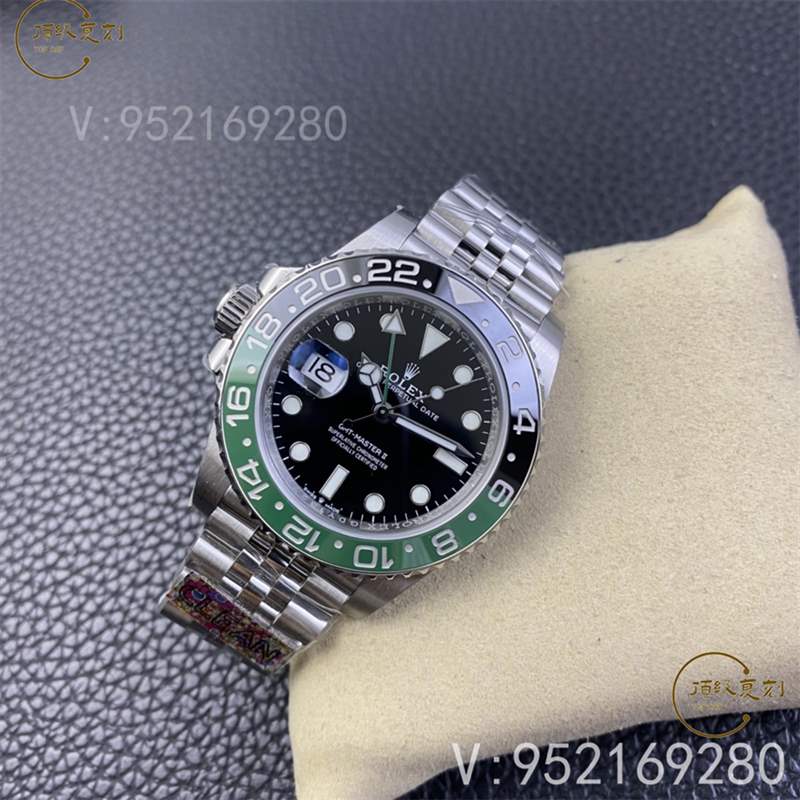 C廠(Clean廠)勞力士格林尼治雪碧黑綠圈左撇子復(fù)刻表M126720對比正品怎么樣-復(fù)刻表