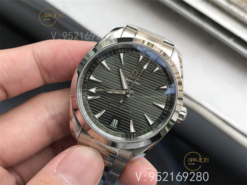 VS廠海馬150-揭秘VS廠歐米茄海馬150柚木綠盤復(fù)刻表做工怎么樣-復(fù)刻表