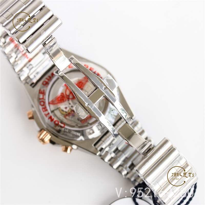 GF廠百年靈機械計時鋼王復刻表上新間金款做工怎么樣-復刻表