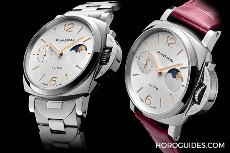 以月為名,Panerai Luminor Due系列首見月相顯示功能-復(fù)刻表