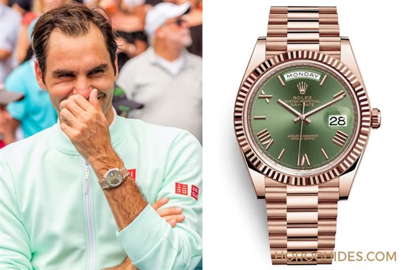 回顧那些高光時刻，Roger Federer費德勒與Rolex偕伴20年-復刻表