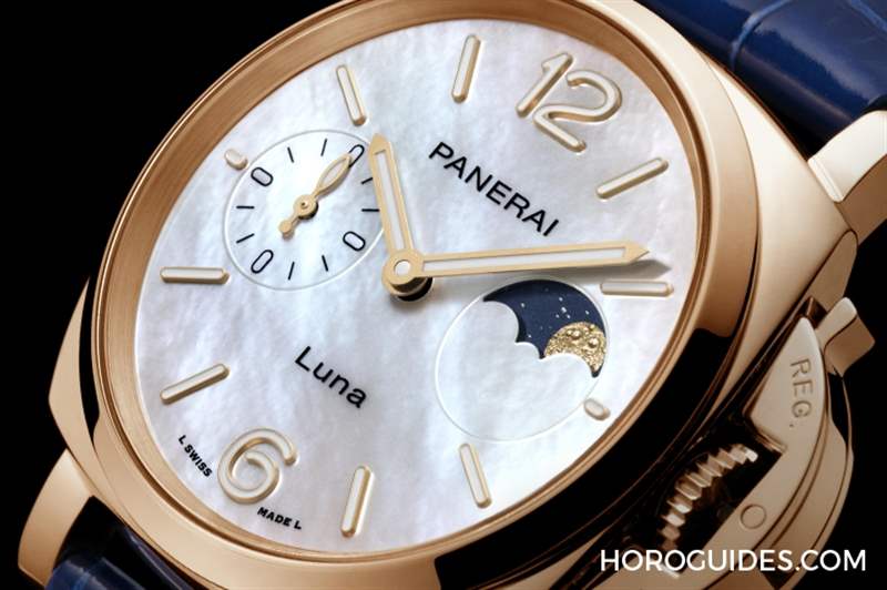 以月為名,Panerai Luminor Due系列首見月相顯示功能-復(fù)刻表