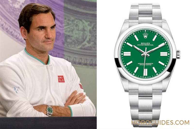回顧那些高光時刻，Roger Federer費德勒與Rolex偕伴20年-復刻表
