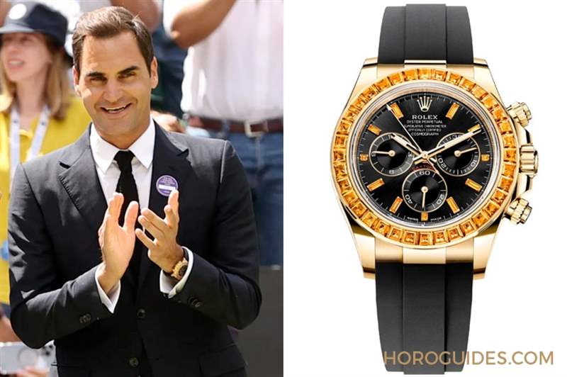 回顧那些高光時刻，Roger Federer費德勒與Rolex偕伴20年-復刻表