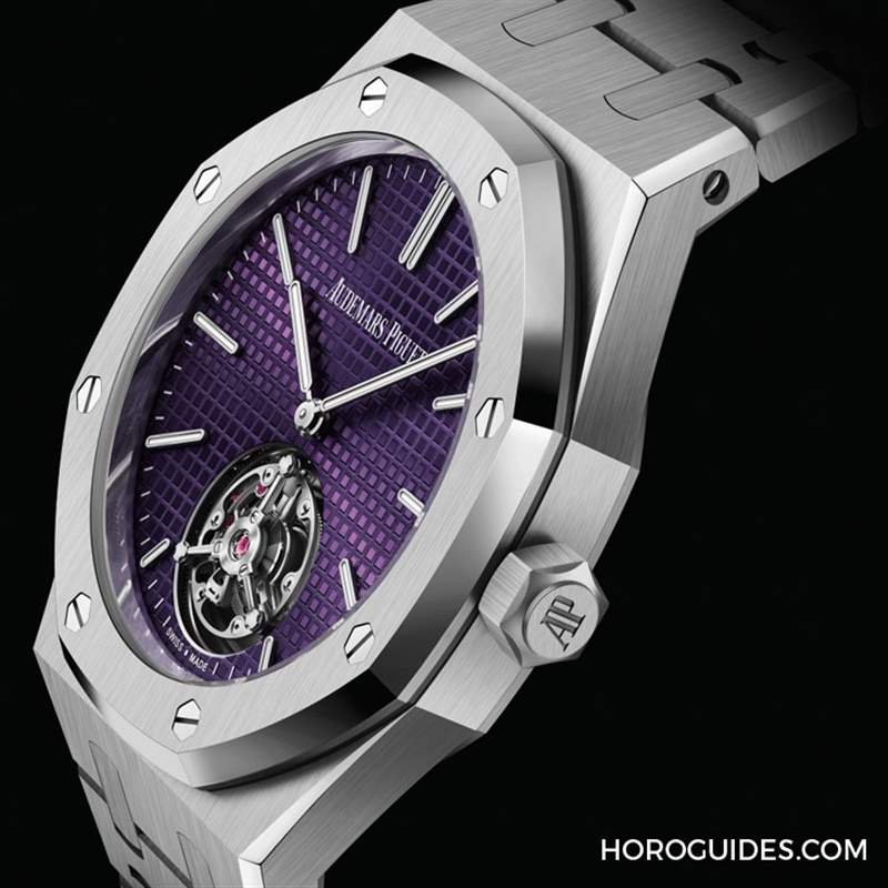 愛彼RD#3又更小了!37mm款以墨紫面盤初亮相-復(fù)刻表