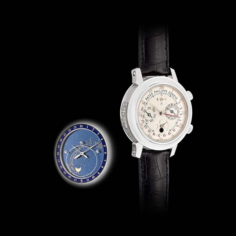 圖片來源:香港蘇富比 百達翡麗最終極頂級收藏現(xiàn)身拍賣場曾是最復(fù)雜時計估價達2千萬-復(fù)刻表