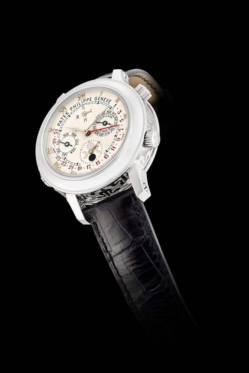 圖片來源:香港蘇富比 百達翡麗最終極頂級收藏現(xiàn)身拍賣場曾是最復(fù)雜時計估價達2千萬-復(fù)刻表