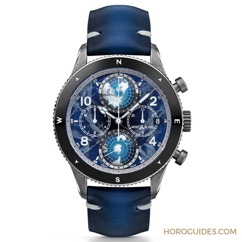 MONTBLANC - 零氧！ 耐用、精準、不起霧｜Montblanc 1858系列Geosphere世界時區(qū)零氧限量腕表的極限探險魂