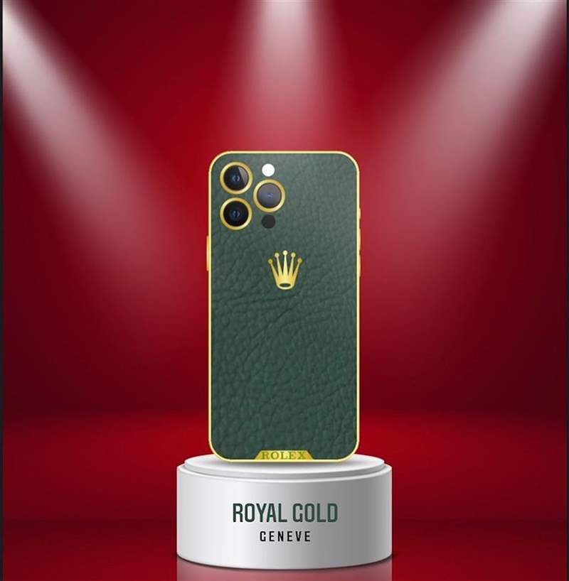 Rolex限量版iPhone開箱？24K金打造真土豪風范比戴勞力士更氣派-復刻表