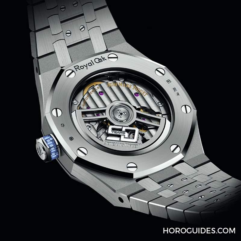 10種寶石上陣！款款都是主角｜愛彼皇家橡樹系列自動上鏈腕表白金款-復(fù)刻表