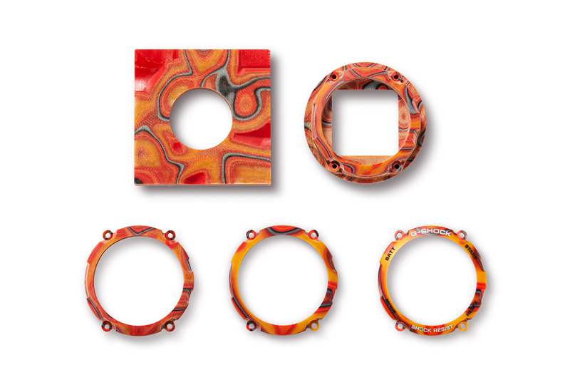 推出G-Shock 慶祝其成立 40 周年，發布了一些火紅的手表和巧妙的霧霾-復刻表