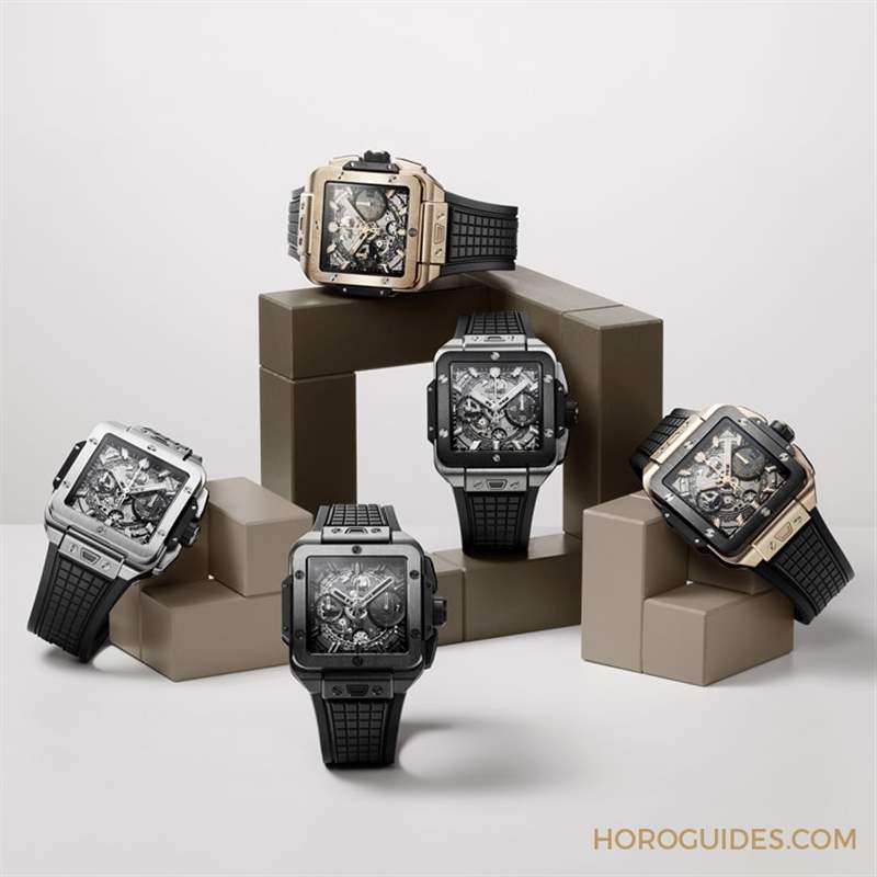 高階運(yùn)動(dòng)方表這樣搭，怎一個(gè)瀟灑了得｜Hublot Square Bang Unico計(jì)時(shí)碼表-復(fù)刻表