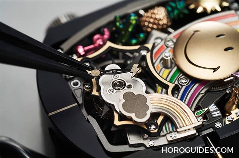 Richard Mille少見樂園化的一面! RM 88 Smiley自動上鏈陀飛輪腕表-復刻表