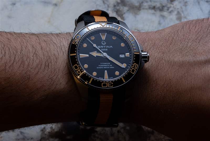 觀看評論：Certina DS Action Diver Titanium-復刻表