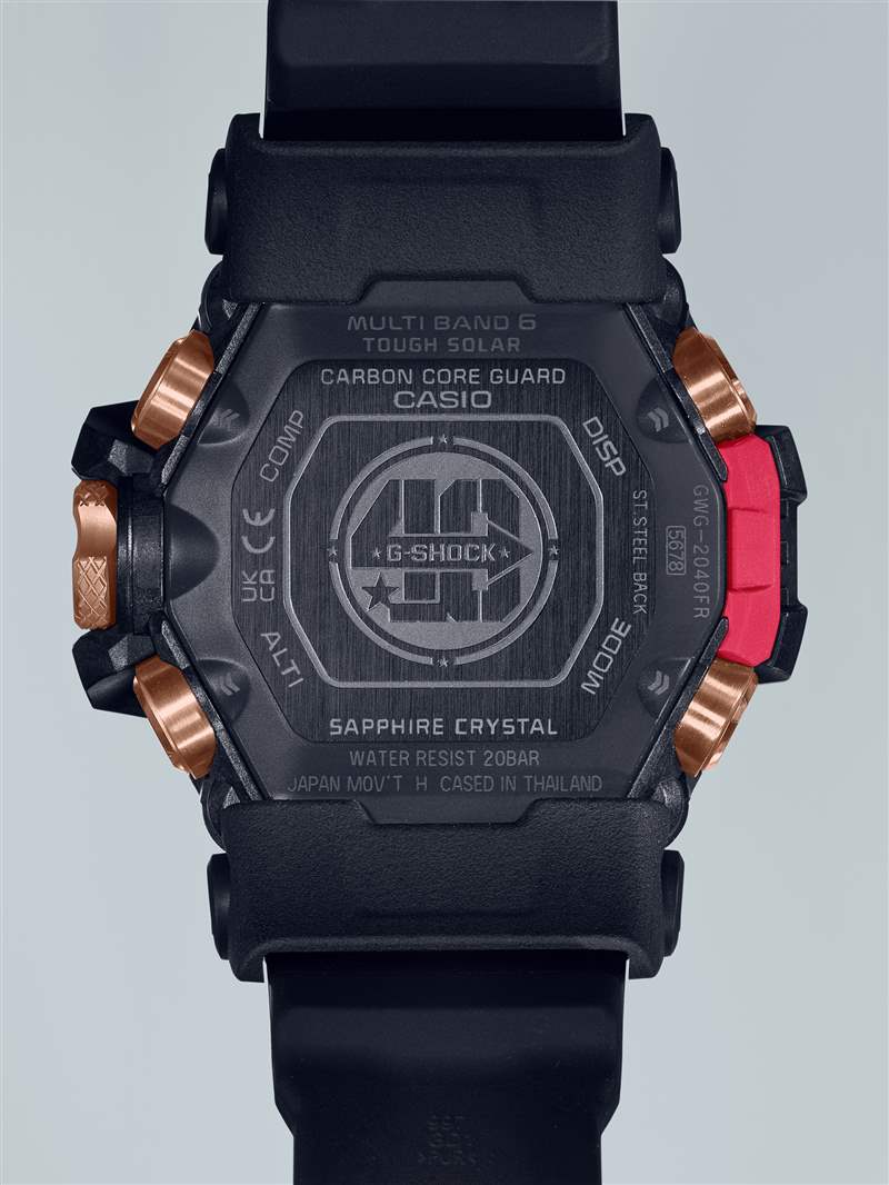 推出G-Shock 慶祝其成立 40 周年，發布了一些火紅的手表和巧妙的霧霾-復刻表