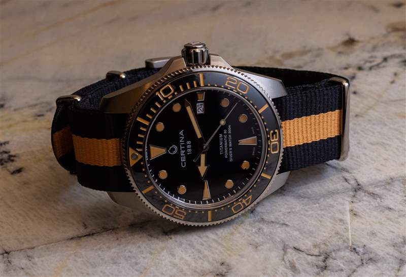 觀看評論：Certina DS Action Diver Titanium-復刻表