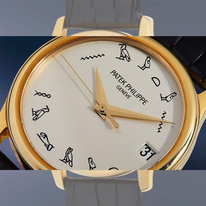 PP百達翡麗極罕象形文字手表將拍賣表面圖案并非數字而是人名？-復刻表
