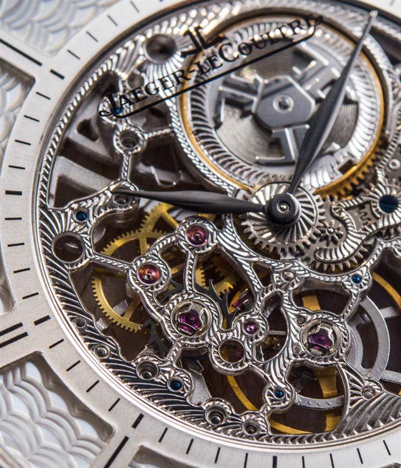 佩戴全球最薄機械表:積家Master Ultra Thin Squelette-復刻表