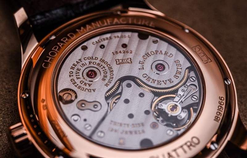 蕭邦LUC Quattro手表評論-復刻表