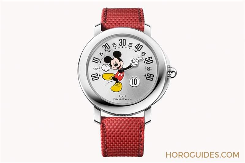 米老鼠踢足球BVLGARI Gerald Genta Arena雙逆跳米老鼠足球限量版腕表-復(fù)刻表