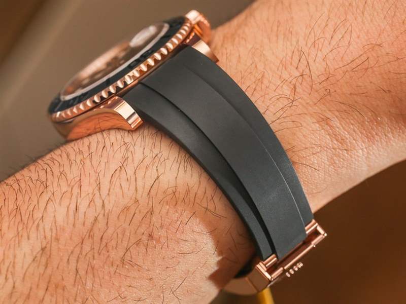 勞力士游艇名仕型116655和 268655永恒玫瑰金陶瓷腕表上手體驗-復刻表