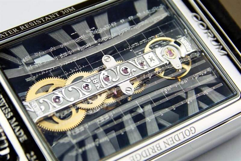 CORUM 【BASELWORLD 2018】CORUM全新金橋登場-復刻表