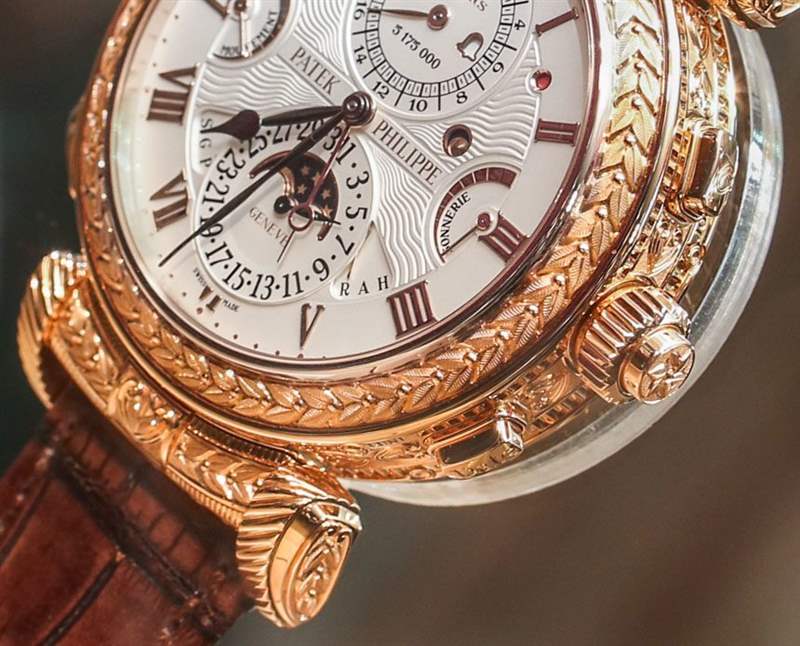 親眼看到價值260萬美元的百達翡麗Grandmaster Chime 5175手表的想法-復刻表