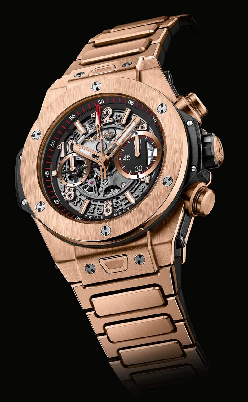 宇舶Hublot Big Bang UNICO腕表配手鏈上手-復(fù)刻表
