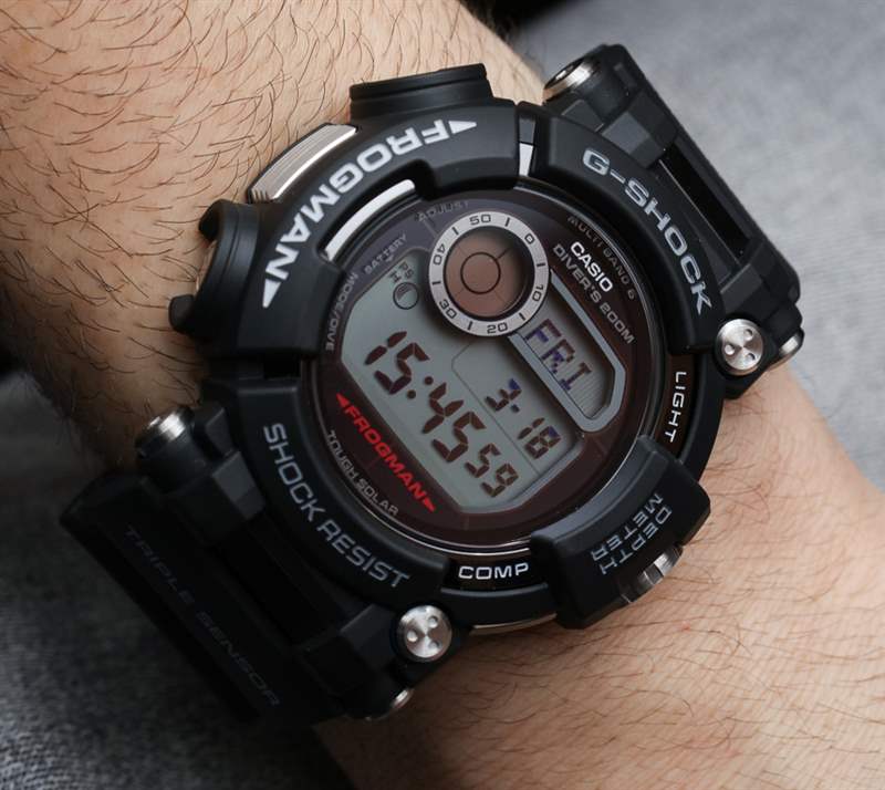 卡西歐G-Shock Frogman GWF-D1000動手實踐:終極潛水工具手表-復刻表