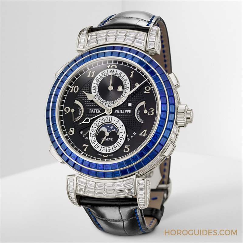 表王旗艦級經典表款寶石滿鑲亮相｜百達翡麗Ref. 6300大師報時腕表與Ref. 5271萬年歷計時碼表-復刻表