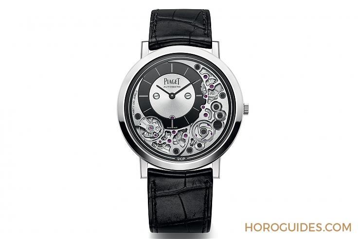 機芯表殼融為一體超薄表叫我第一名PIAGET Altiplano 910P-復(fù)刻表