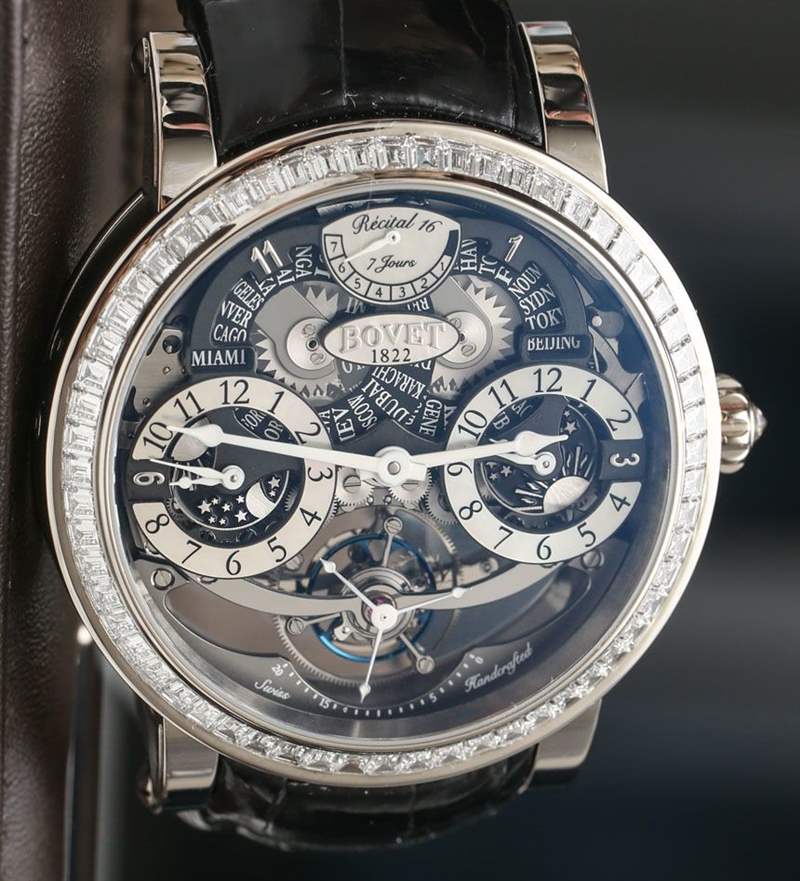 Bovet Recital 16三時區陀飛輪腕表上手體驗-復刻表