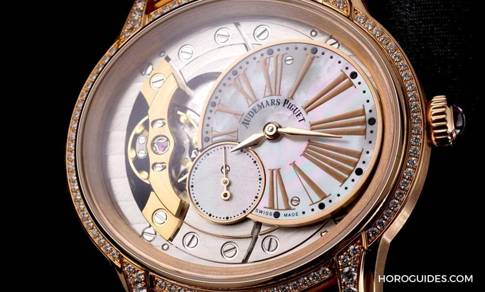 真的很Bling Bling愛彼Millenary霜金工藝上身-復刻表