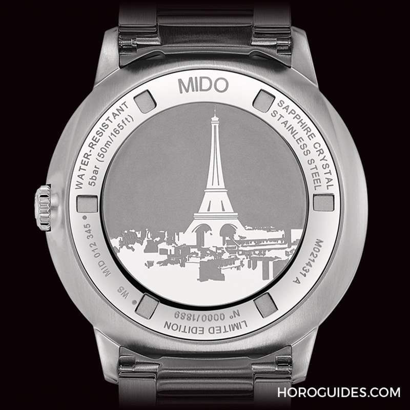 MIDO美度表「靈感源于建筑」20周年香榭系列限量表壓軸登場(chǎng)-復(fù)刻表