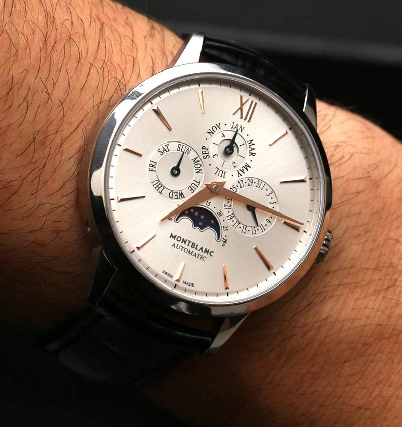 萬寶龍Meisterstuck Heritage萬年歷腕表-復刻表
